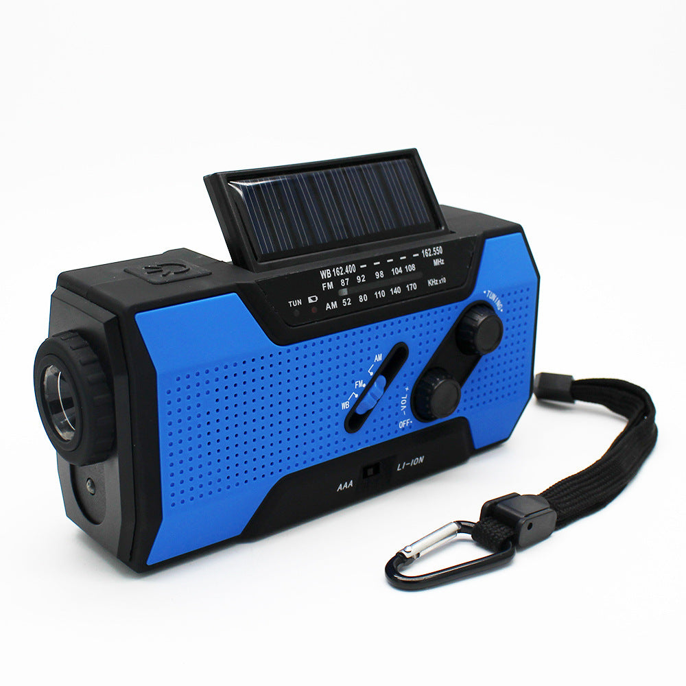 Online Planet SolarGuard™ – Solar-Kurbelradio mit Powerbank & LED