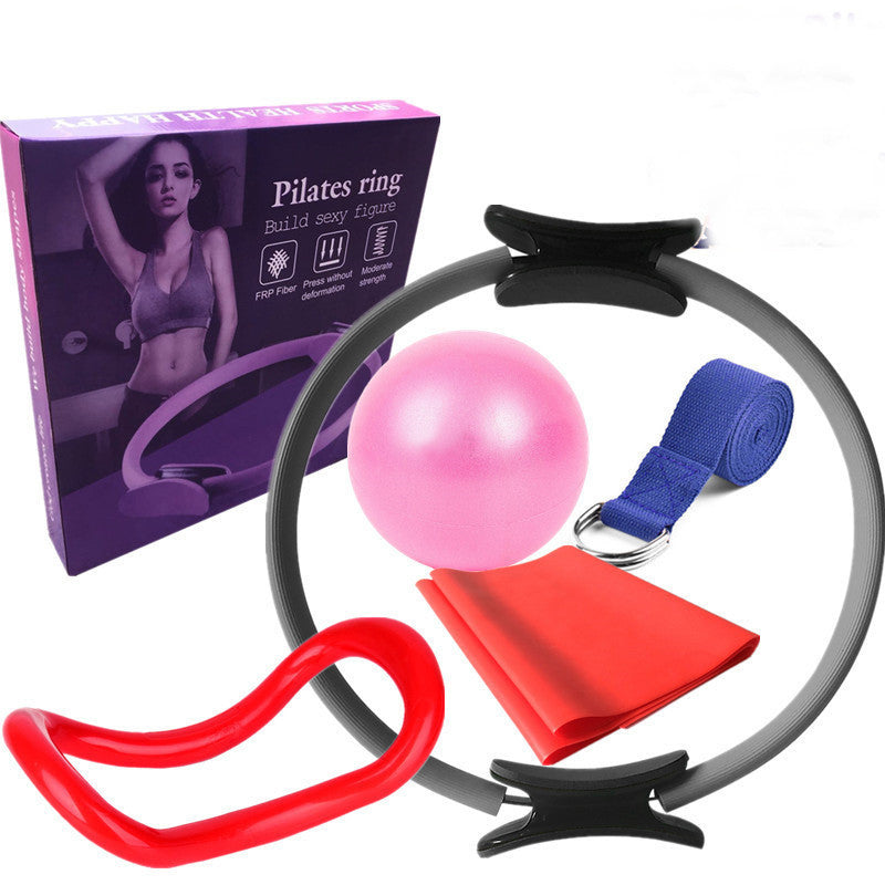 Online Planet YogaPro™ 6-teiliges Pilates Set – Komplettes Yoga-Equipment für Zuhause