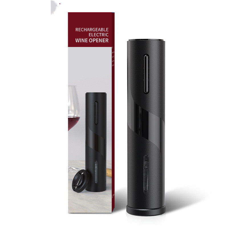 Online Planet WineOpener™ – Elektrischer Weinflaschenöffner, USB aufladbar mit LED-Licht