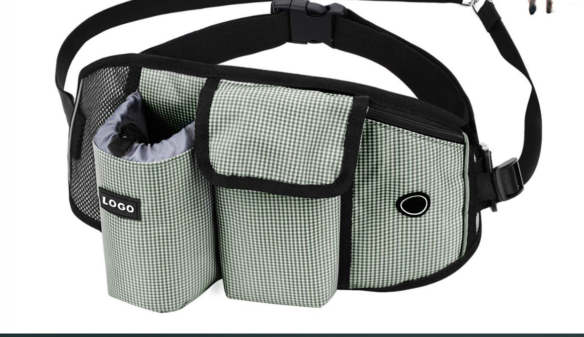 Online Planet PawRunner™ – Hunde-Jogging-Gürtel mit Leine & Taschen