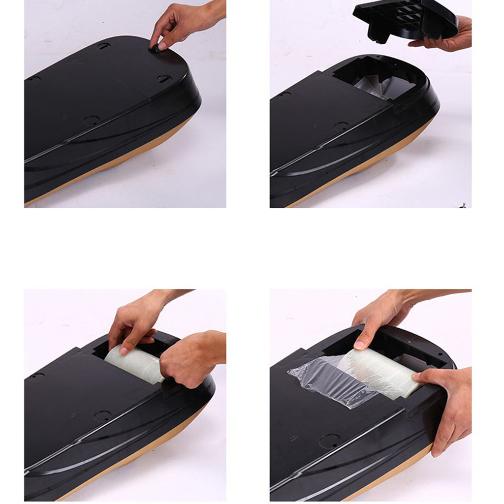 Online Planet ShoeCover™ – Automatischer Schuhüberzug-Spender für maximale Hygiene