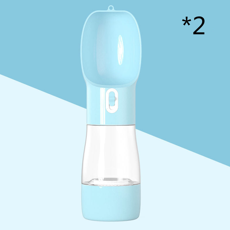 Online Planet PawBottle™ – 2-in-1 Hunde Trinkflasche für Wasser & Futter unterwegs