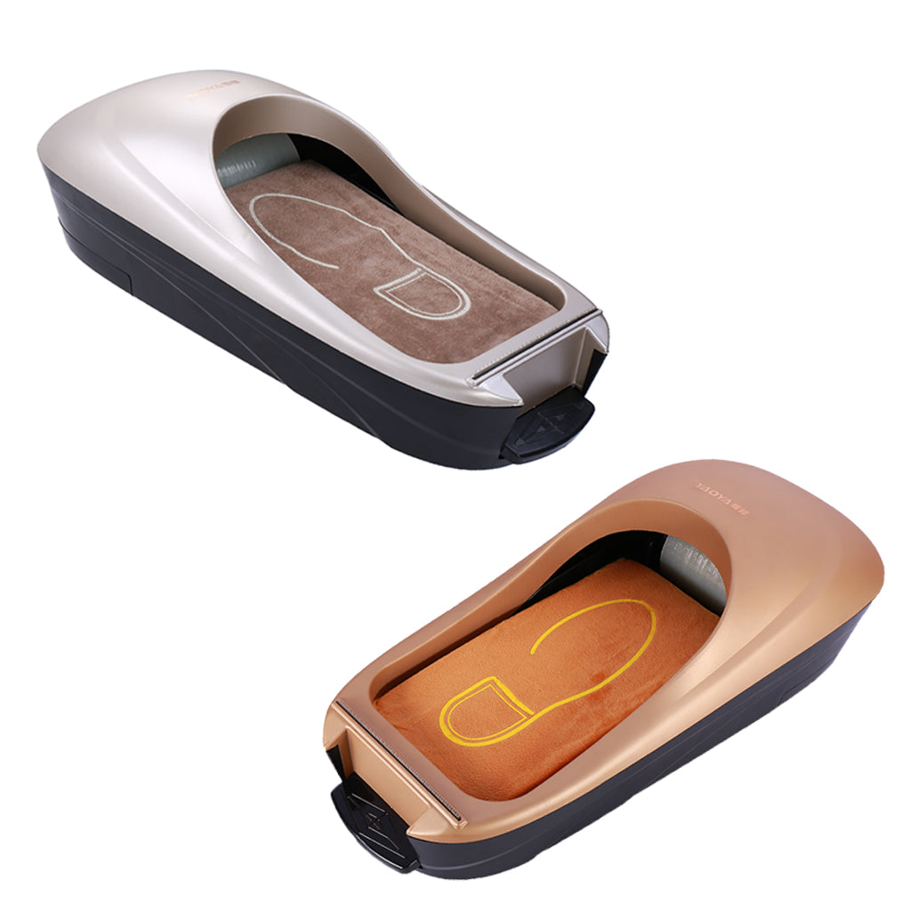 Online Planet ShoeCover™ – Automatischer Schuhüberzug-Spender für maximale Hygiene