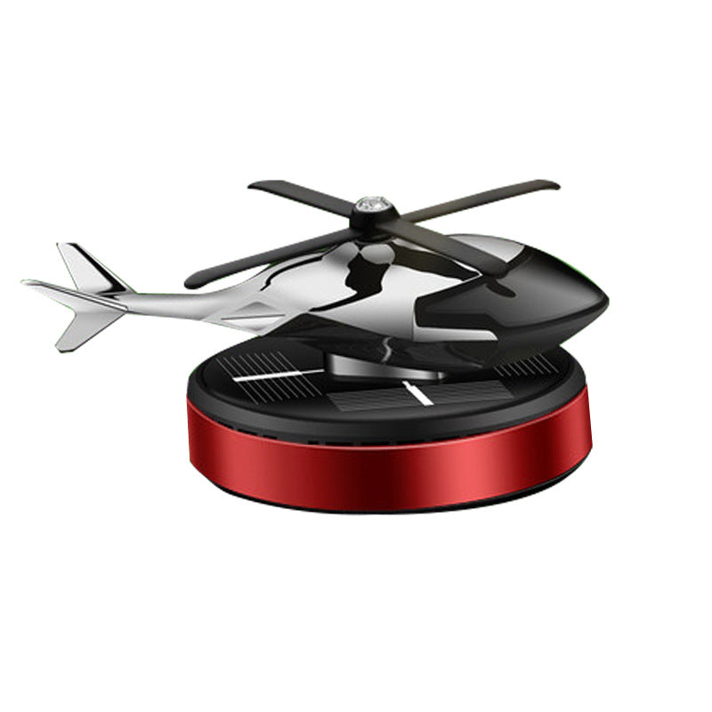 Online Planet HeliScent™ – Solar Helikopter Autoduft mit rotierendem Propeller