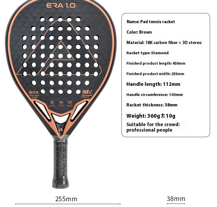 Online Planet Carbon Fiber Tennis Racket™ – Profi-Padel für maximale Power