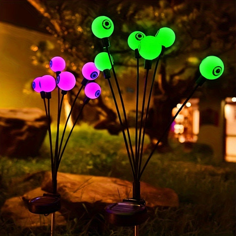 Online Planet SpookyGlow™ – Solar LED Garten-Augenlichter für Halloween & Partys