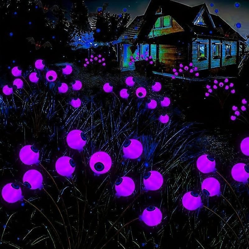 Online Planet SpookyGlow™ – Solar LED Garten-Augenlichter für Halloween & Partys
