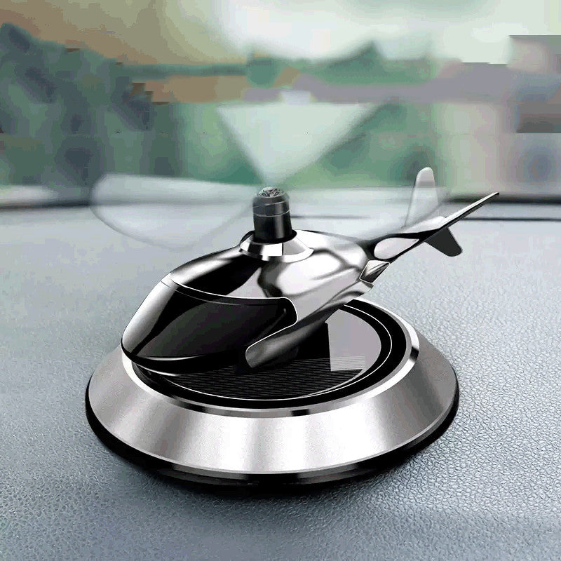 Online Planet HeliScent™ – Solar Helikopter Autoduft mit rotierendem Propeller