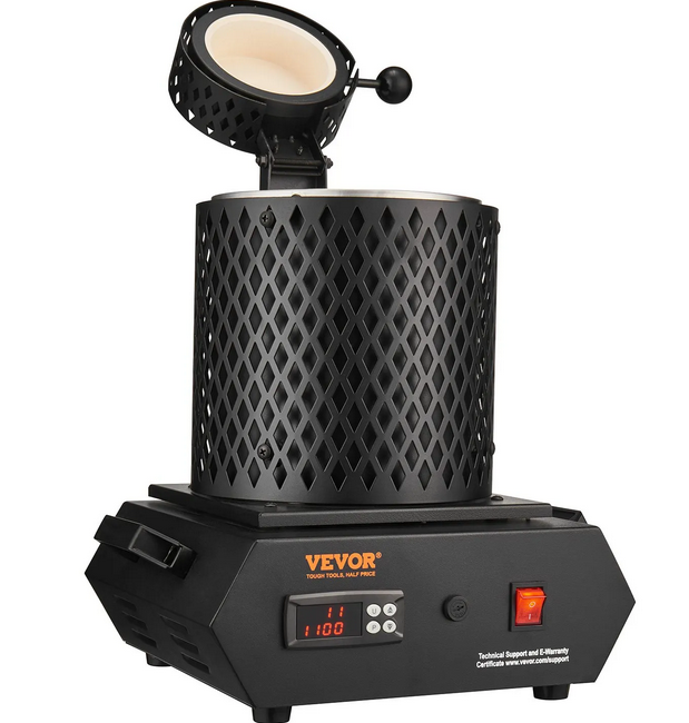 Online Planet SchmelzMeister Pro™ – 1350W Elektrischer Schmelzofen bis 1150°C