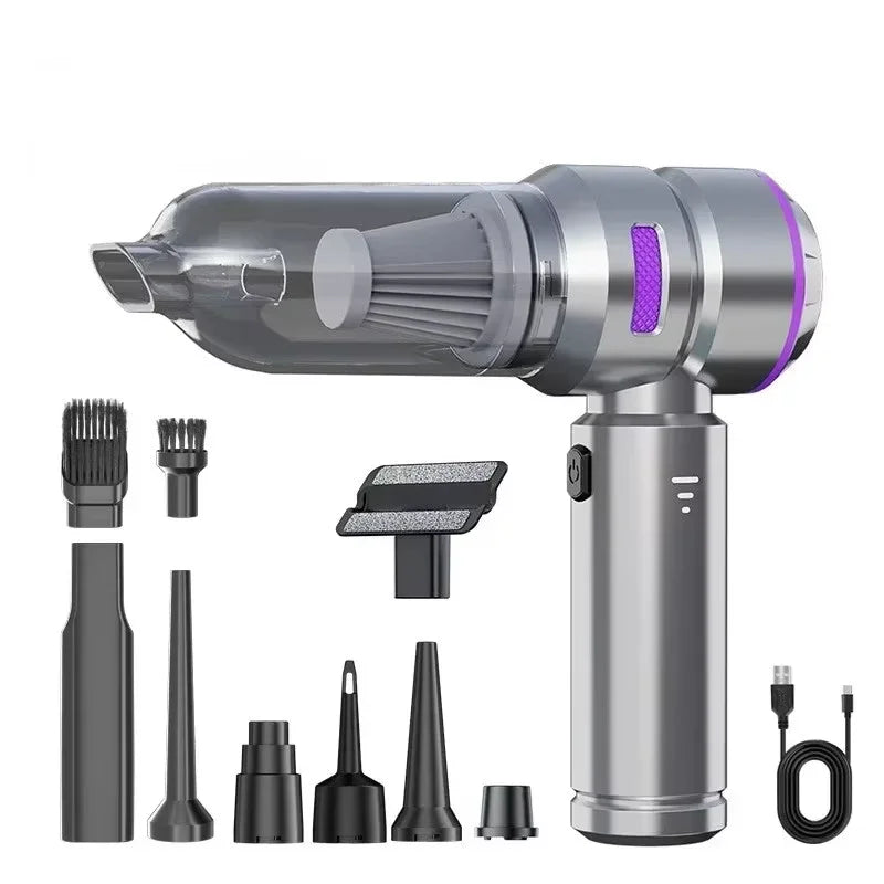 Online Planet MiniVac™ – Kabelloser Mini Handstaubsauger für Auto & Zuhause