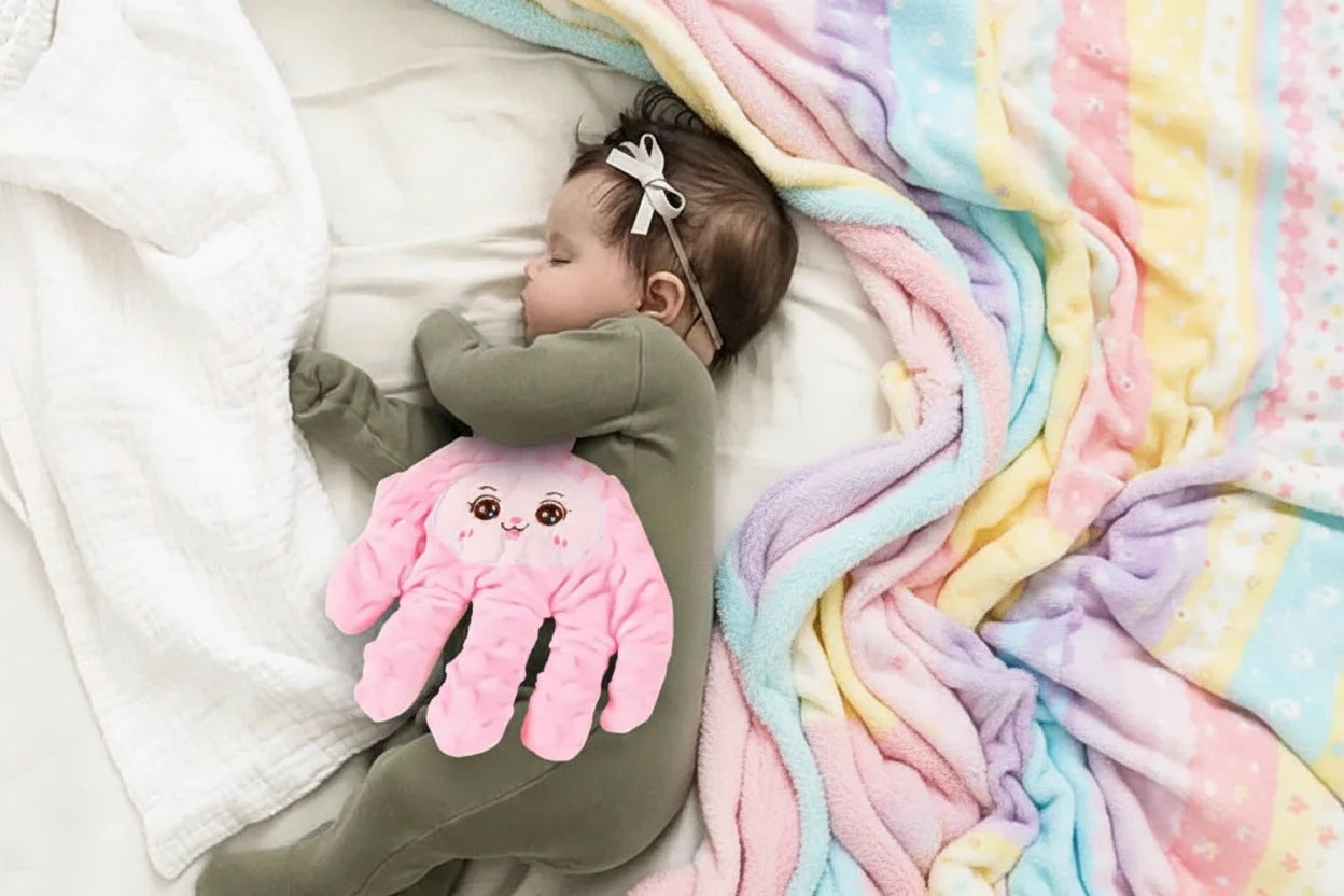 Online Planet SoothePalm™ – Baby-Einschlafhilfe Handform-Kissen