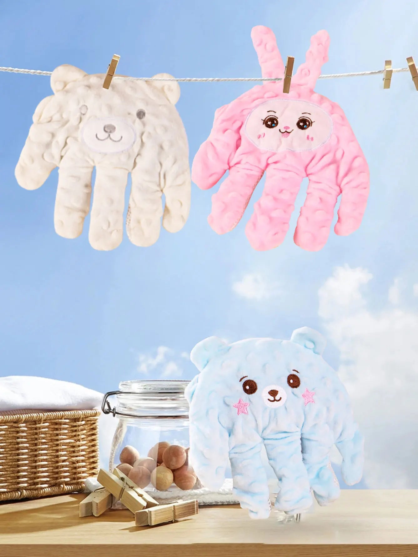 Online Planet SoothePalm™ – Baby-Einschlafhilfe Handform-Kissen
