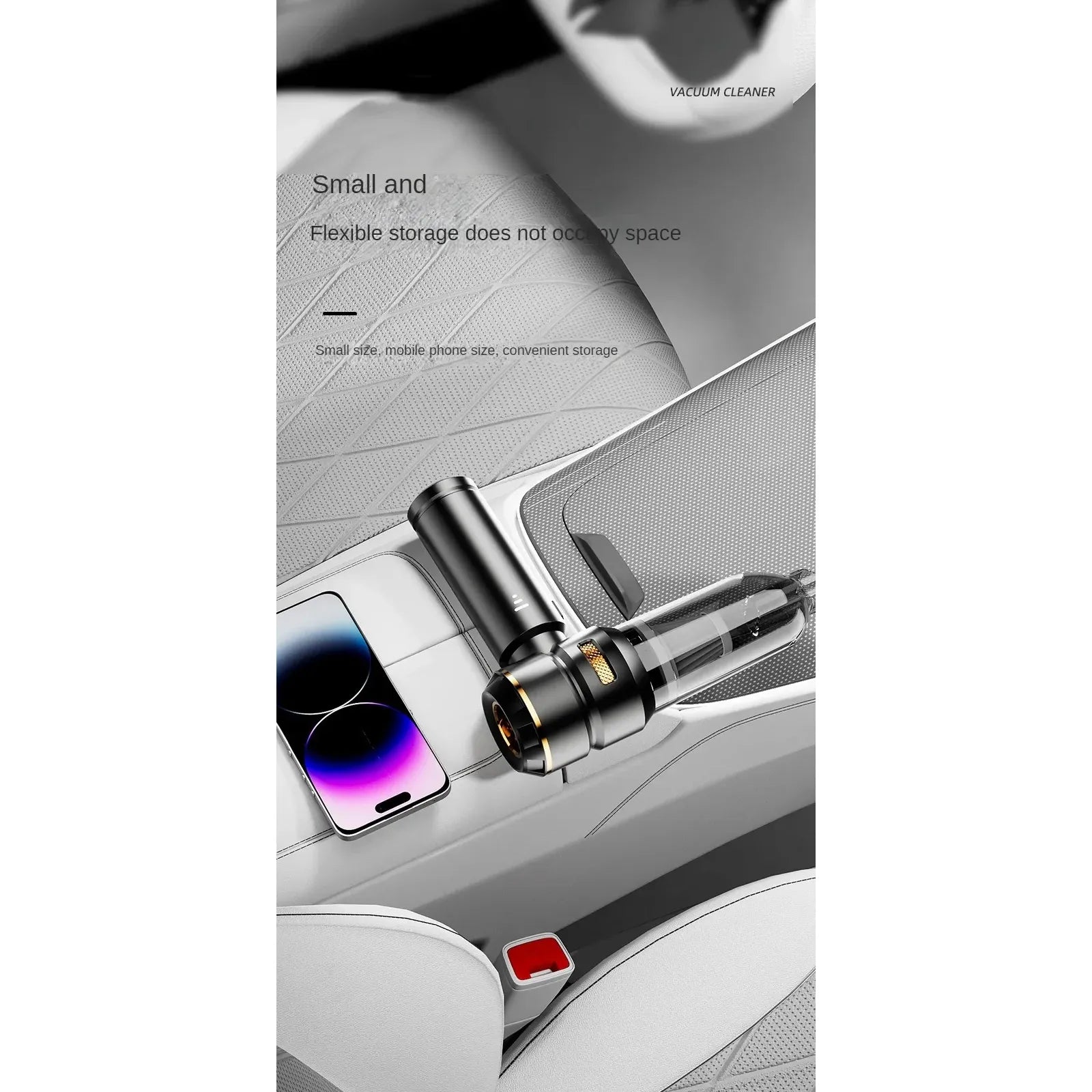 Online Planet MiniVac™ – Kabelloser Mini Handstaubsauger für Auto & Zuhause