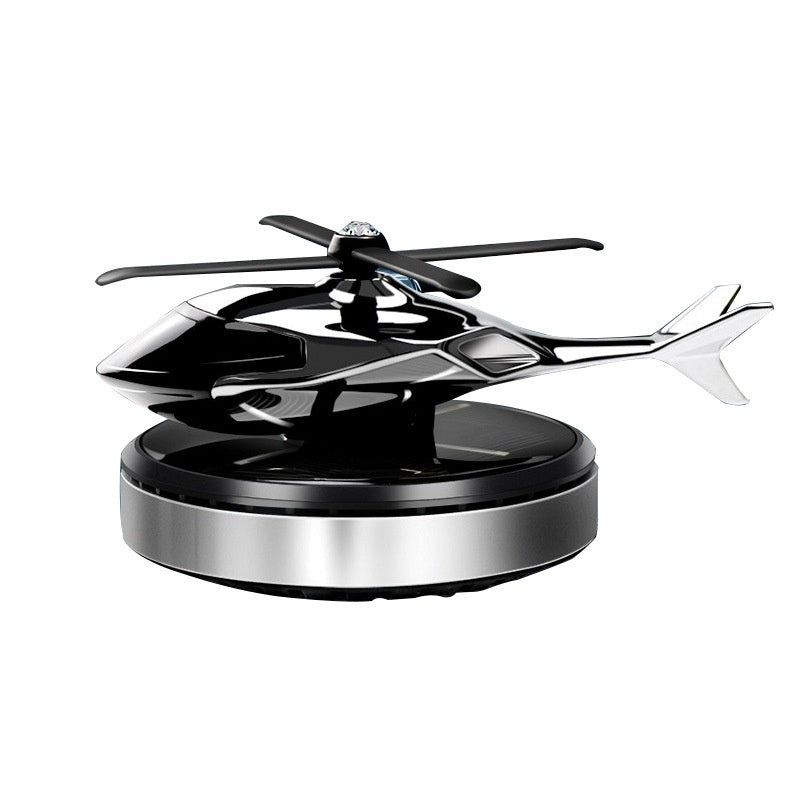Online Planet HeliScent™ – Solar Helikopter Autoduft mit rotierendem Propeller