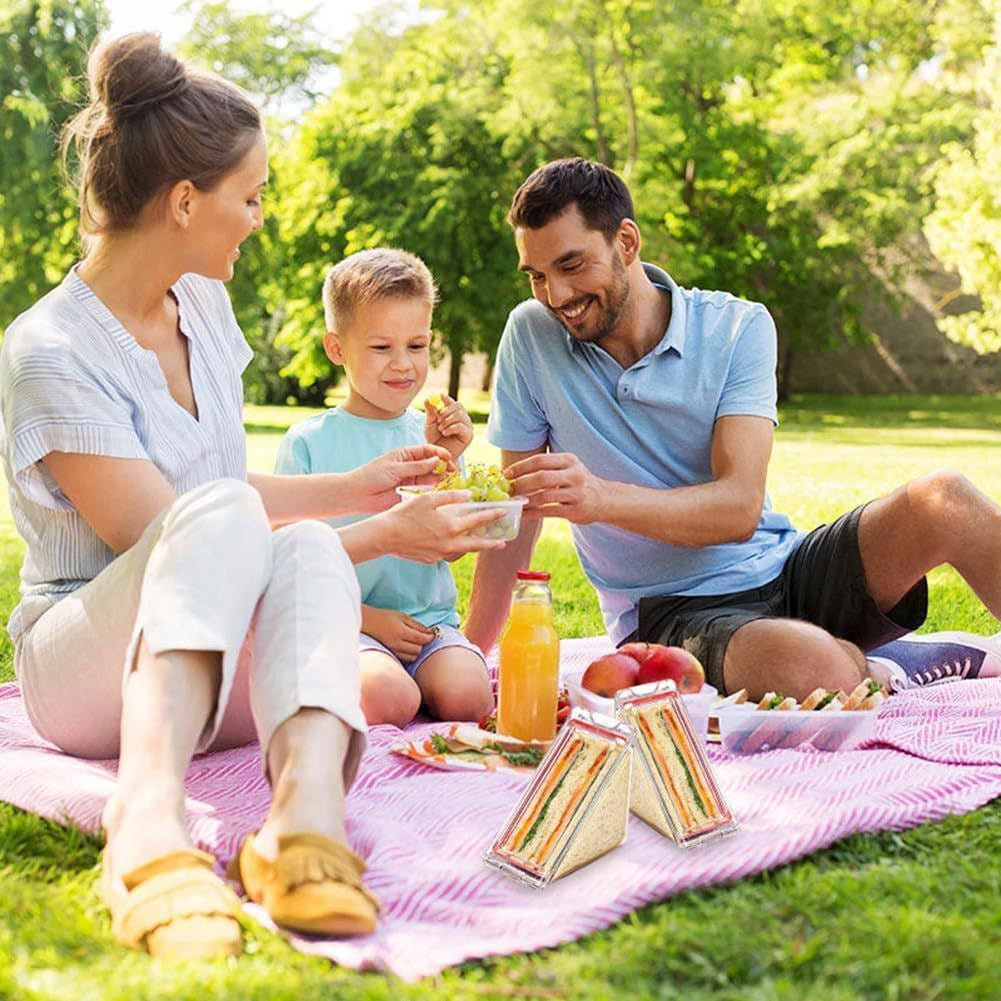 Online Planet FreshKeeper™ – Magnetische Sandwich-Box mit Dreieck-Design