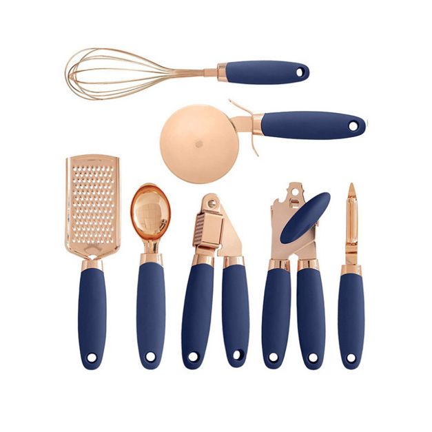 Online Planet KitchenPro™ – 7-teiliges Premium Küchenhelfer-Set aus Edelstahl