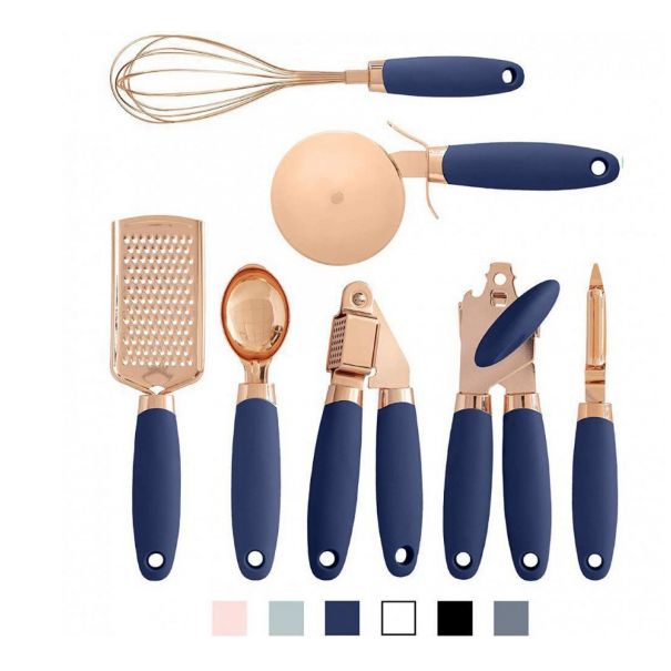 Online Planet KitchenPro™ – 7-teiliges Premium Küchenhelfer-Set aus Edelstahl